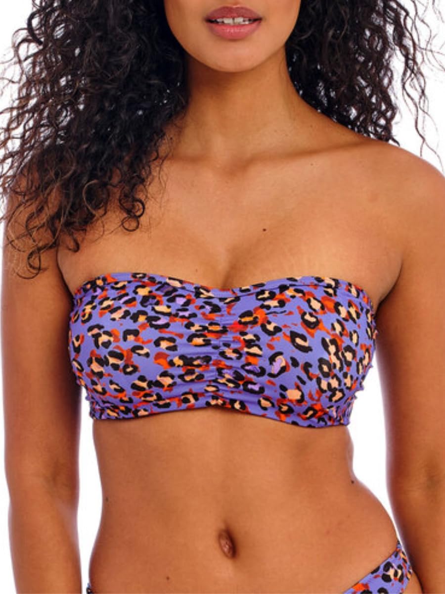 Freya Santiago Nights Underwire Bandeau Bikini Top Haut de Bikini Femme