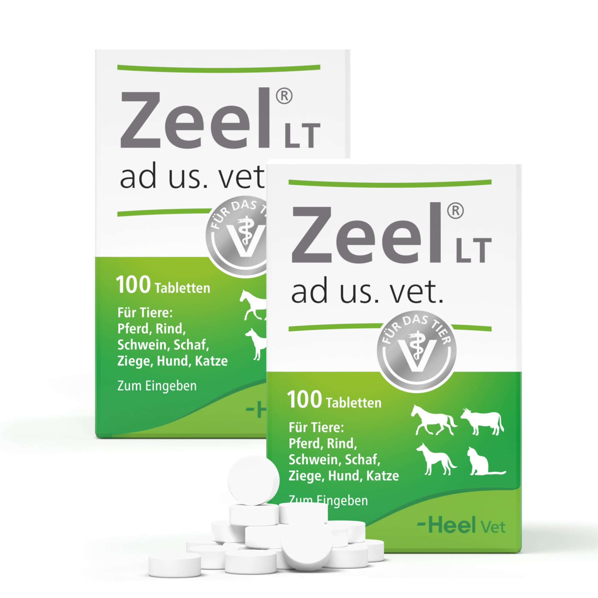Zeel LT ad us. vet. 2x100 Tabletten - Natürliches Tierarzneimittel | Unterstützung für langfristige Beweglichkeit, für u.a. Hunde, Katzen und Pferde, Made in Germany