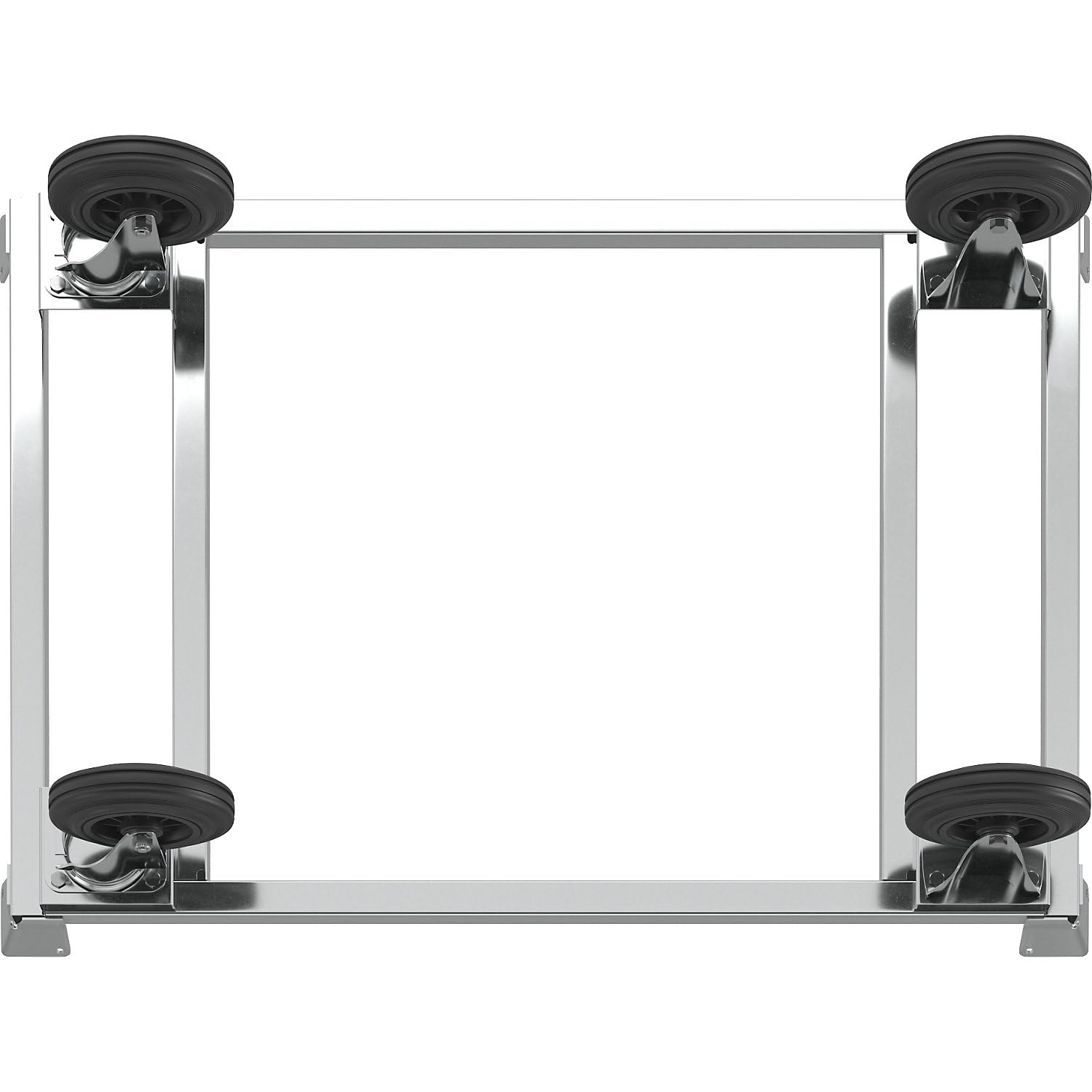 Verzinkter Palettenwagen mit Palettenhalter | geeignet für Paletten 800x600mm bzw. 1200x800 mm.