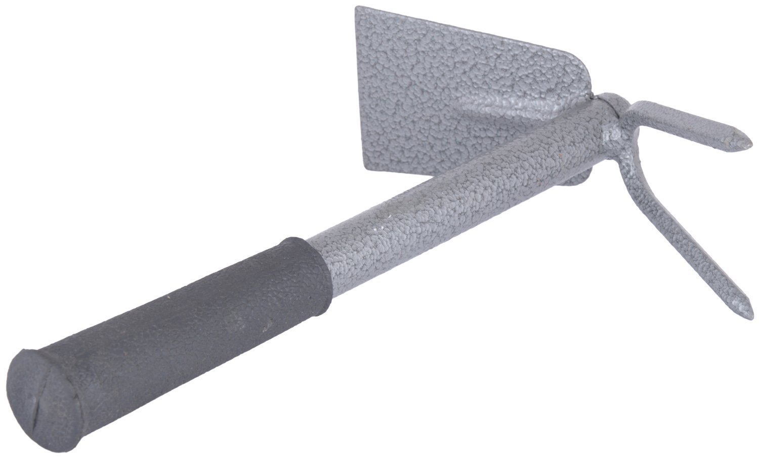 Greenfield Garden Store Concorde Iron Gardening Hoe with Double Prong and Handle Hoe CAS-166