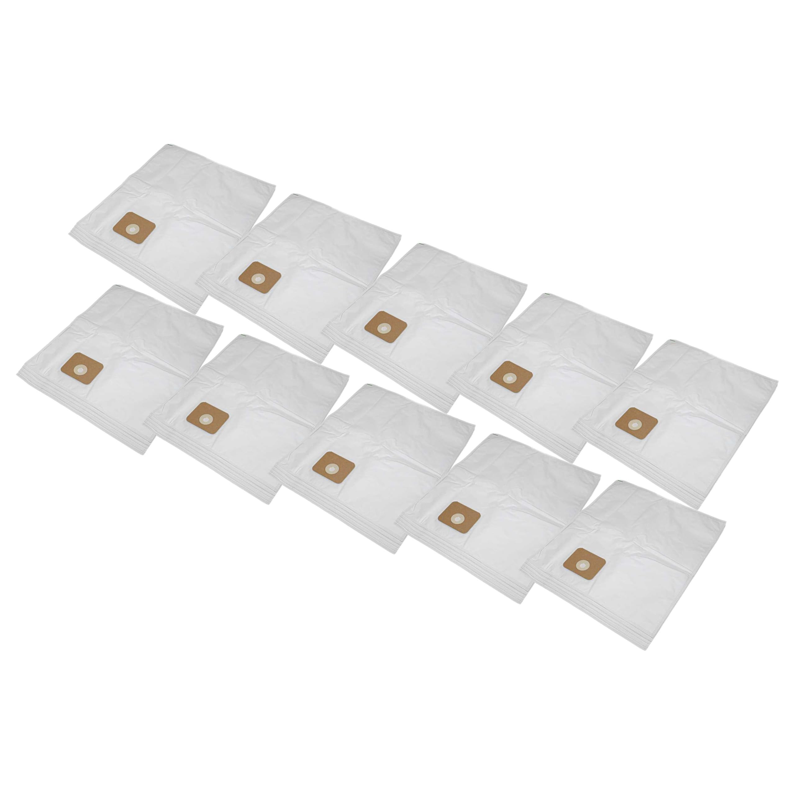 vhbw 50x bolsa compatible con Nilfisk Multi II 30 T Inox VSC aspiradora - 37 cm x 28,5 cm blanco
