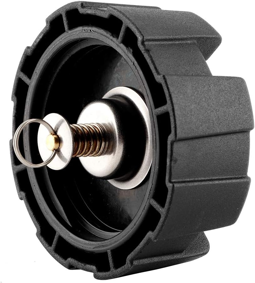 KIMISS Fuel Tank Cap, Outboard 12L/24L Universal Fuel Gas Tank Cap Cover for Yamaha Boat Engine