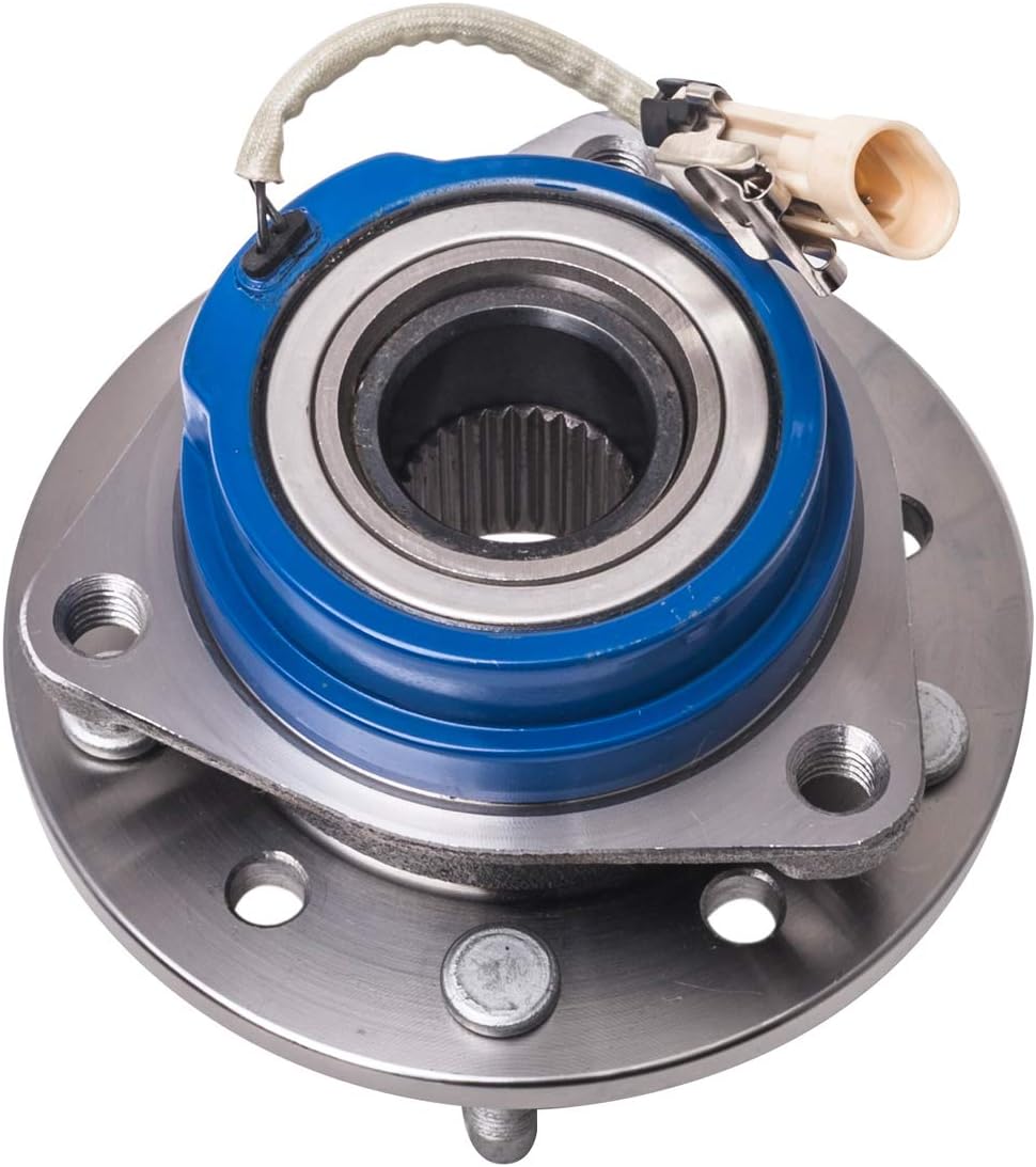 Front Wheel Hub and Bearing Assembly Left or Right Compatible Chevrolet Classic Malibu Alero Oldsmobile Cutlass (excluding Supreme Models) Pontiac Grand Am AUQDD 513137 [ 5 Lug W/ABS ]