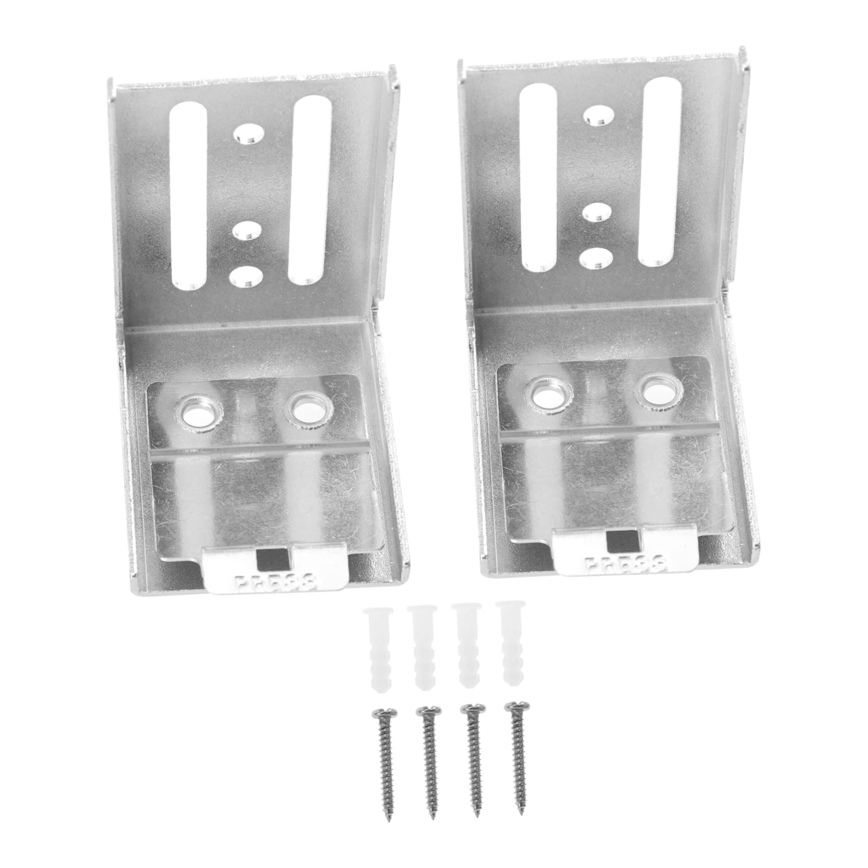 2pcs Curtain Installation Code Blind Vertical Mounting Bracket Curtain Track Mounting Code Curtain Rail Mounting Bracket Home Curtain Supplies Curtain Rail Install Brackets