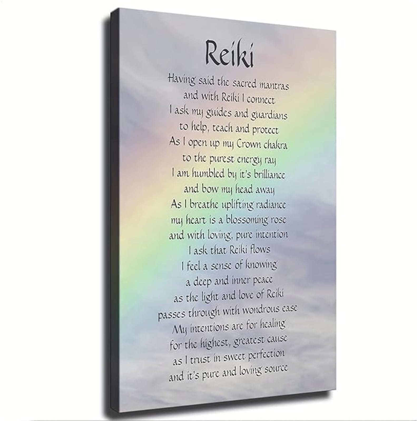 Principles Just For Today Wall-Art Inspirational Quote Print for Therapist Office and Modern Bedroom Decor(Unframed,16x24inch(40x60cm))