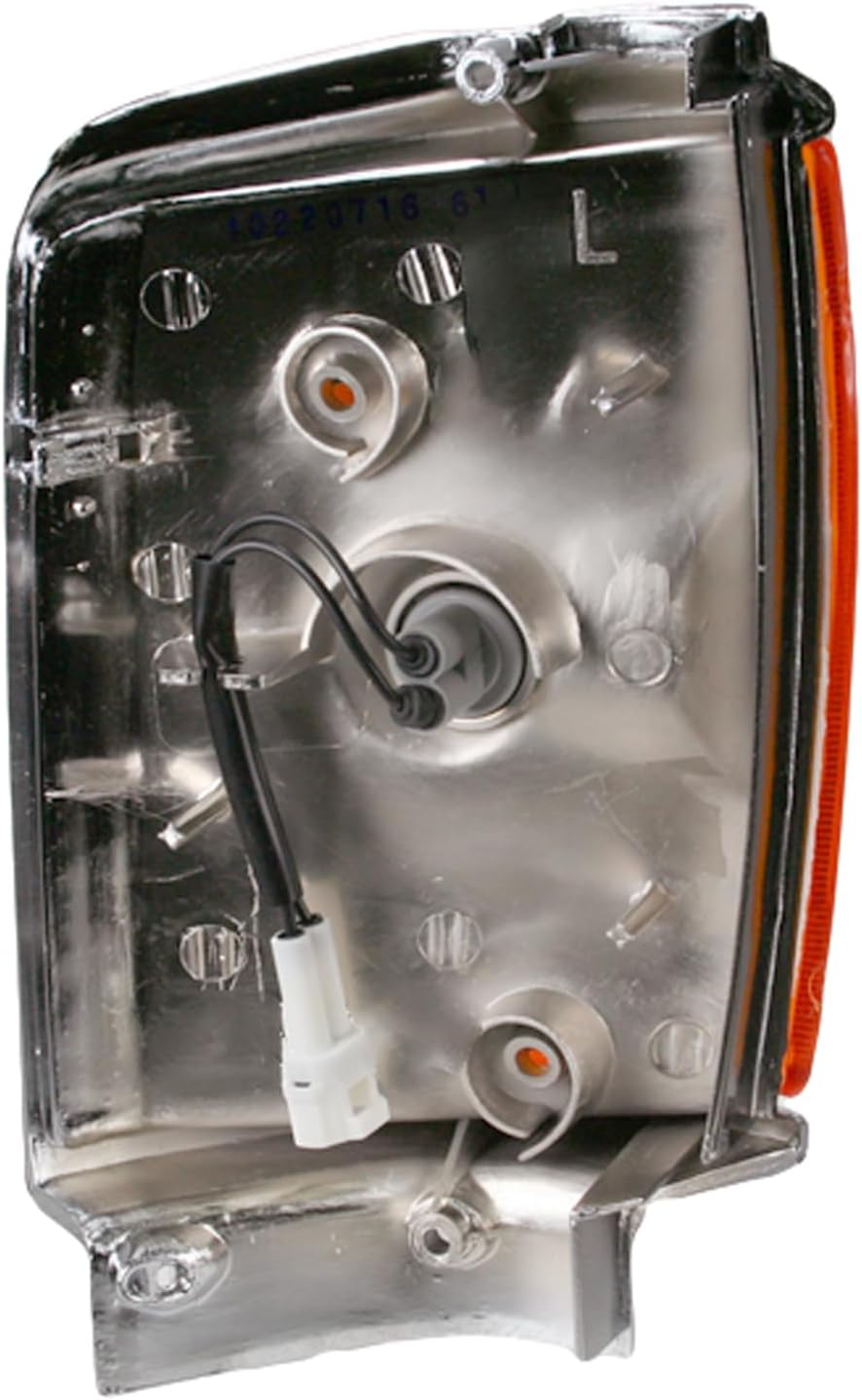 TRQ Corner Marker Light Set TO2520119 TO2521121 Compatible with 1987-1989 Toyota 4Runner 1987-1988 Pickup