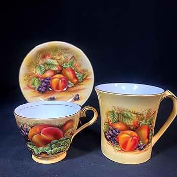 バラ売り可 エインズレイ オーチャード プレート L 平皿 6点セット フルーツ バラ売り可 エインズレイ オーチャード プレート L 平皿 6点