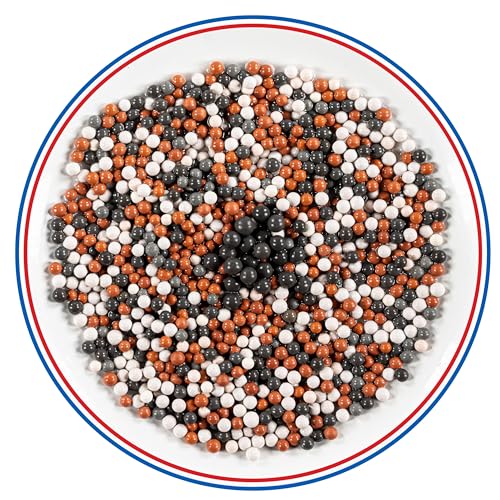 Aecodune Recarga Pomo de Ducha Anti Cal - Esferas para Filtro de Agua y Cloro - Relájate en Casa - Kit Ablandador con Esferas de Ducha Filtrantes - 4 Filtros, Incluyendo Iones Negativos