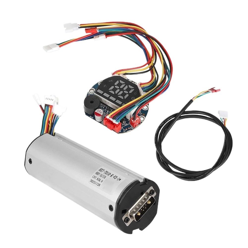 Controleur Trottinette Electrique Contrôleur de Scooter électrique, Protection de Circuit Interne, Ligne de Connexion en Alliage d'aluminium, Tableau de Bord ContrôLeur sans Moteur(Set)