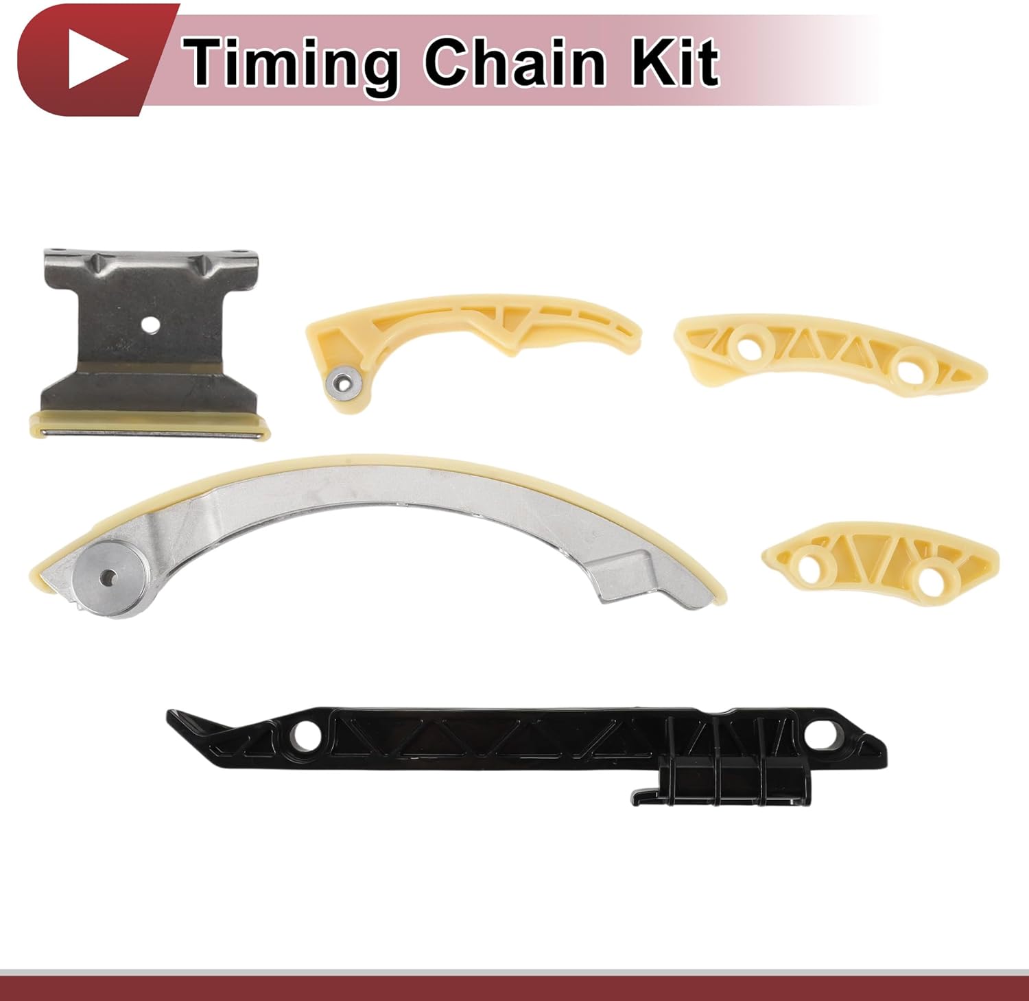 1 Set Engine Timing Chain Kit for Buick LaCrosse Verano Regal for Chevrolet Equinox Captiva Sport Malibu for Pontiac for Saab for Saturn No.90537336/90537435/90537295