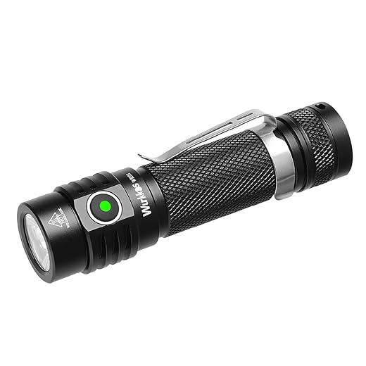 Wurkkos TS21 Rechargeable EDC Flashlight, Super Bright 3500 High Lumens Flashlights Powerful Compact USB C Flashlight with Magnetic Tail-Cap(4000K)
