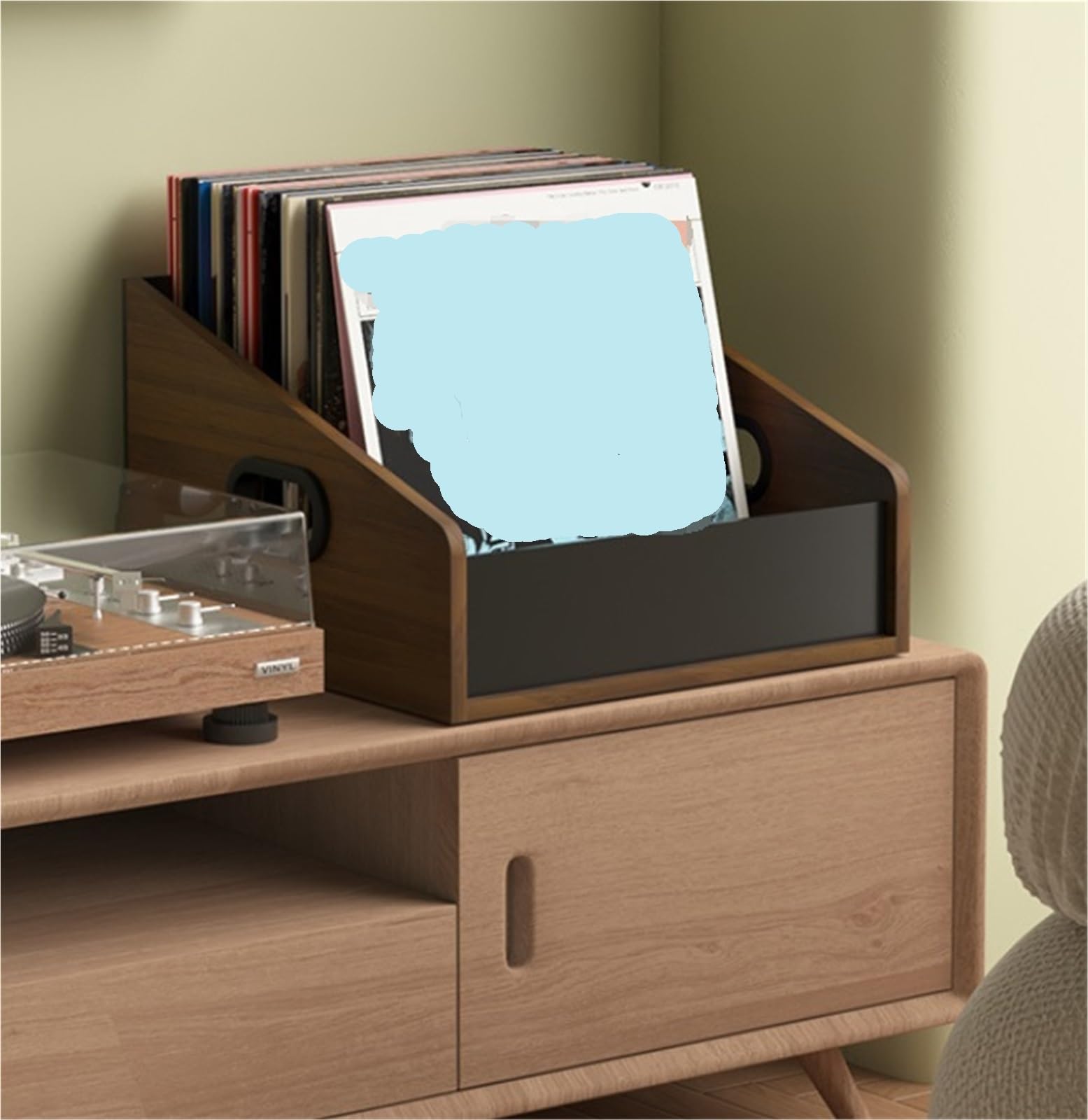 Soporte Vinilos Expositor De Vinilos, Estantería For CD, Caja De Almacenamiento For Consolas De Juegos, Estantería For Guardar Álbumes Y Cintas. Estante Almacenamiento