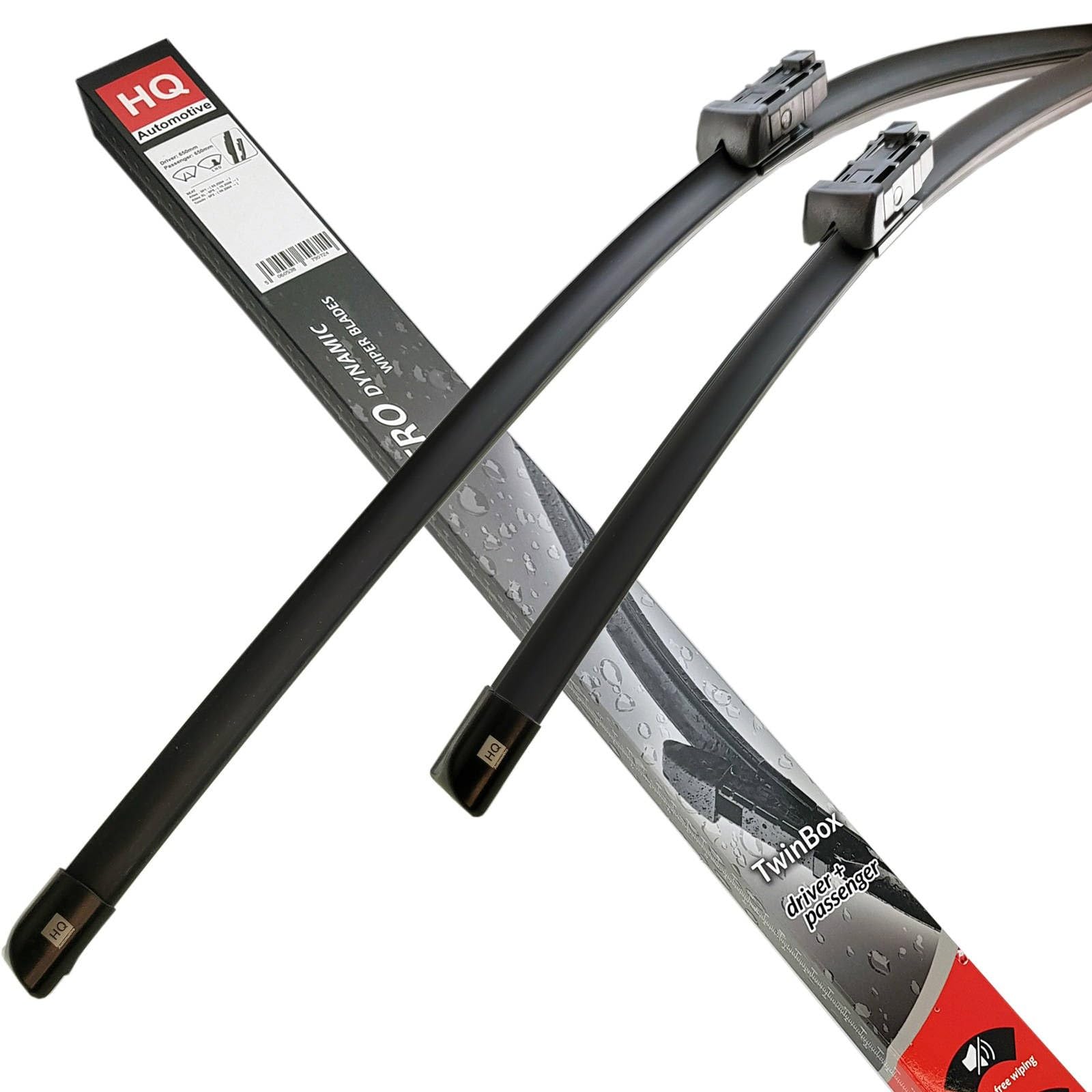HQ Automotive Wiper Blades for TOYOTA Proace City MPV (2019 and later) Front Wipers Replacement Kit