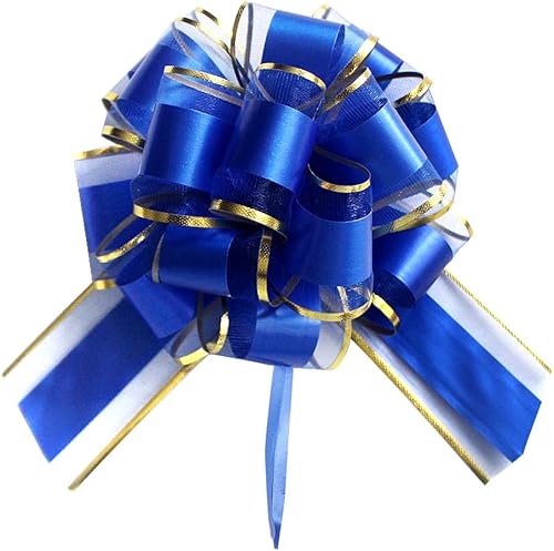 Miniatura 51 de 6 lazos de tracción de 6 pulgadas para regalo, fiesta, cumpleaños, vacaciones, regalos de flores Rosa