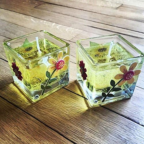 Sunflower Scented Long Lasting Gel Candle