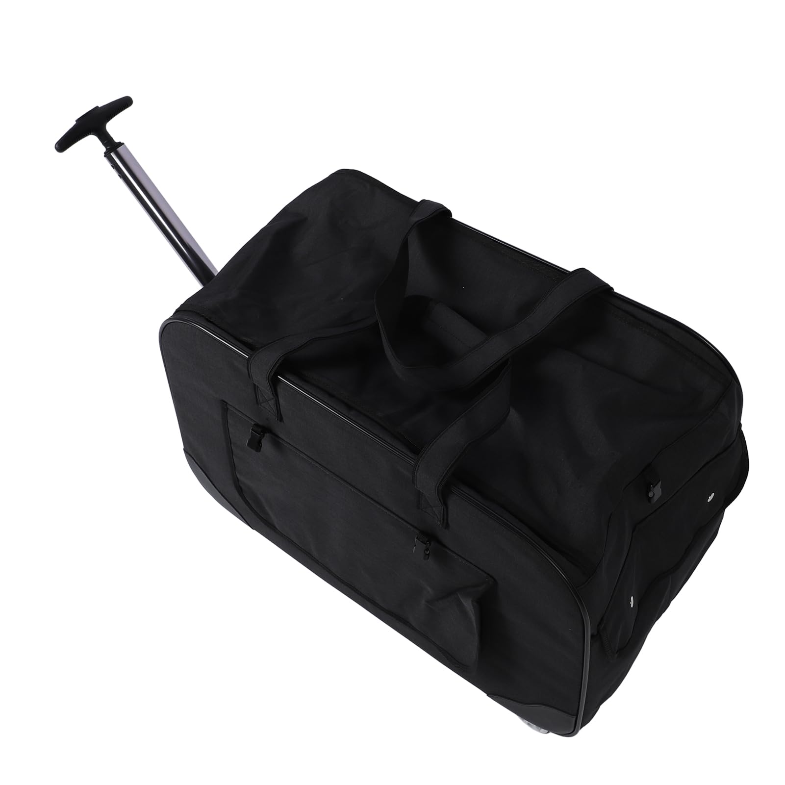 Transporter dla Kota z Kółkami, Składany Transporter Podróżny dla Dużego Psa o Wymiarach 24,4 X 15,3 X 13,7 Cala, Zatwierdzony Przez Linie Lotnicze z Odłączanymi Kółkami Teleskopowy Uchwyt