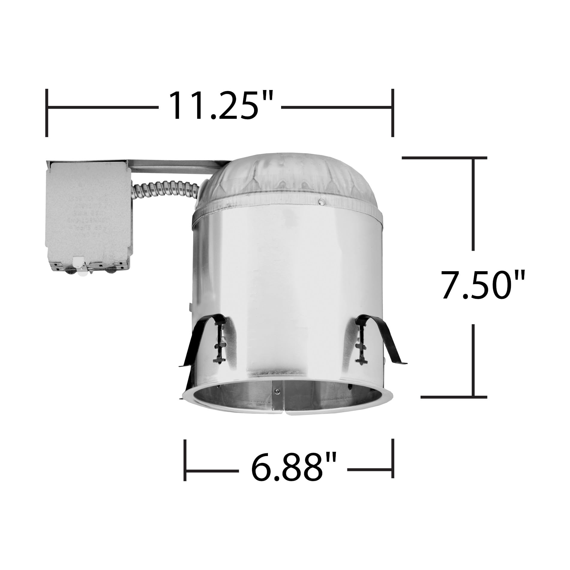 Nicor 6-Inch Recessed Housing - Airtight & IC Rated -6 Nicor 6-Inch Recessed Housing - Airtight & IC Rated -6