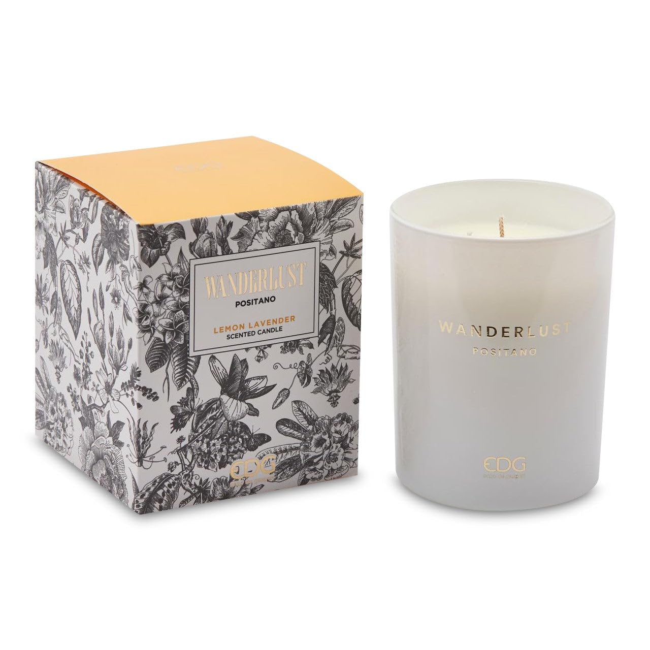 SUSANNA HOME EDG CANDELA PROFUMATA WANDERLUST POSITANO - LEMON LAVENDER