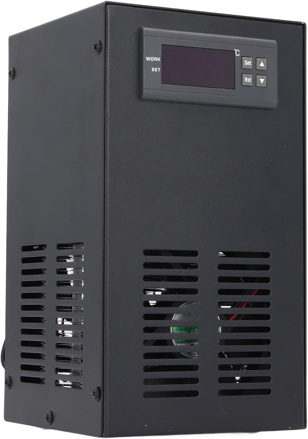 CHICIRIS 70W Water Chiller, Silent Single Cooling System with Erosion Proof Pump for 20L Shrimp Fish Hydroponic Tank Home Aquarium Use (US Plug)