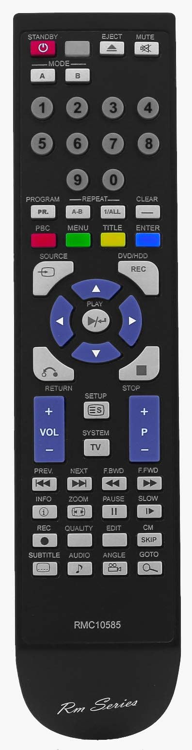 RM Series Replacement Remote Control for MUSTEK DVD520