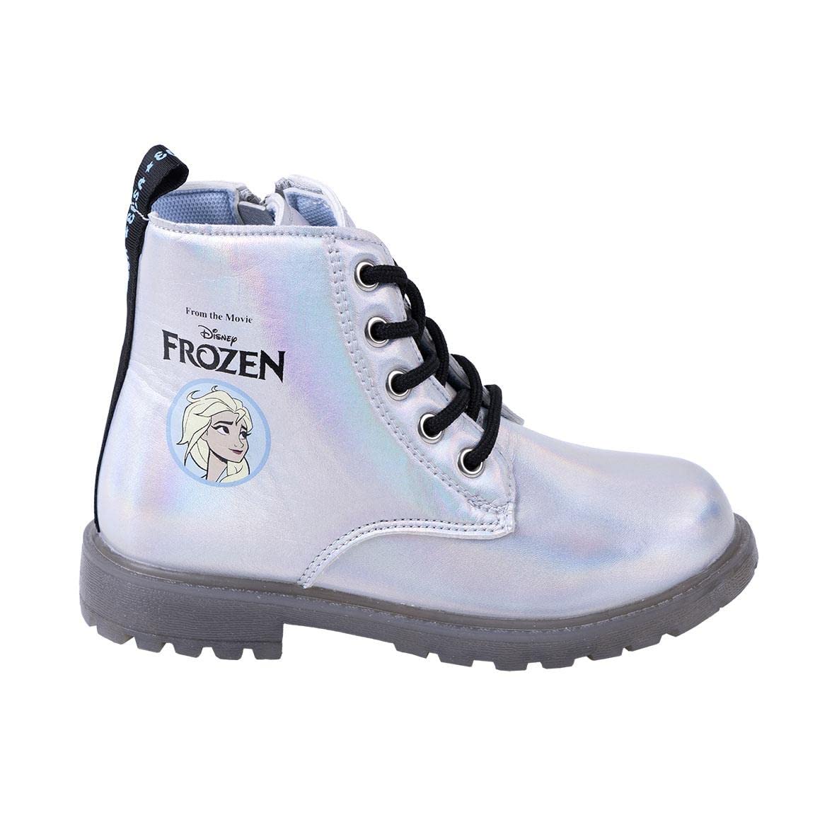Disney Frozen Stivali per Ragazze, Calzature per Ragazza, Design di Scarpe Luminose, Stivali Classici Elsa, Regalo per Bambina, Taglie EU 27 a 34