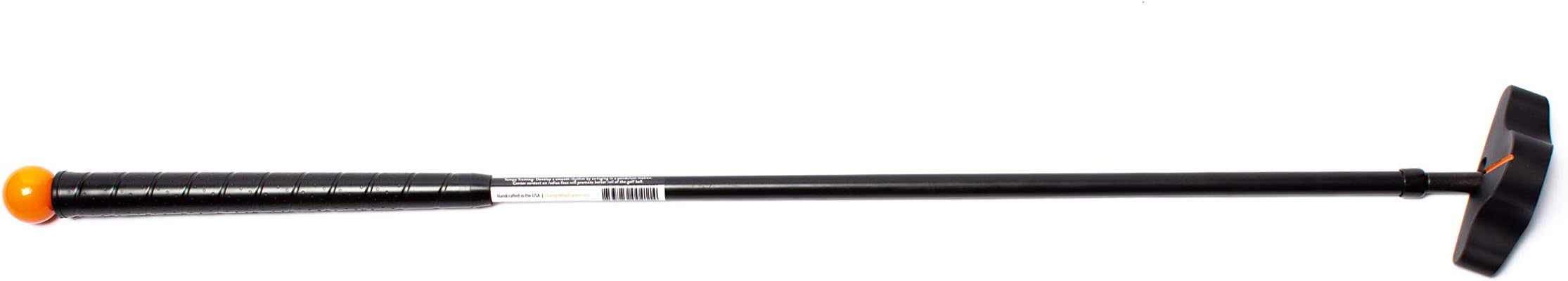 Orange Whip Golf Putter Trainer for Improved Rhythm and Control