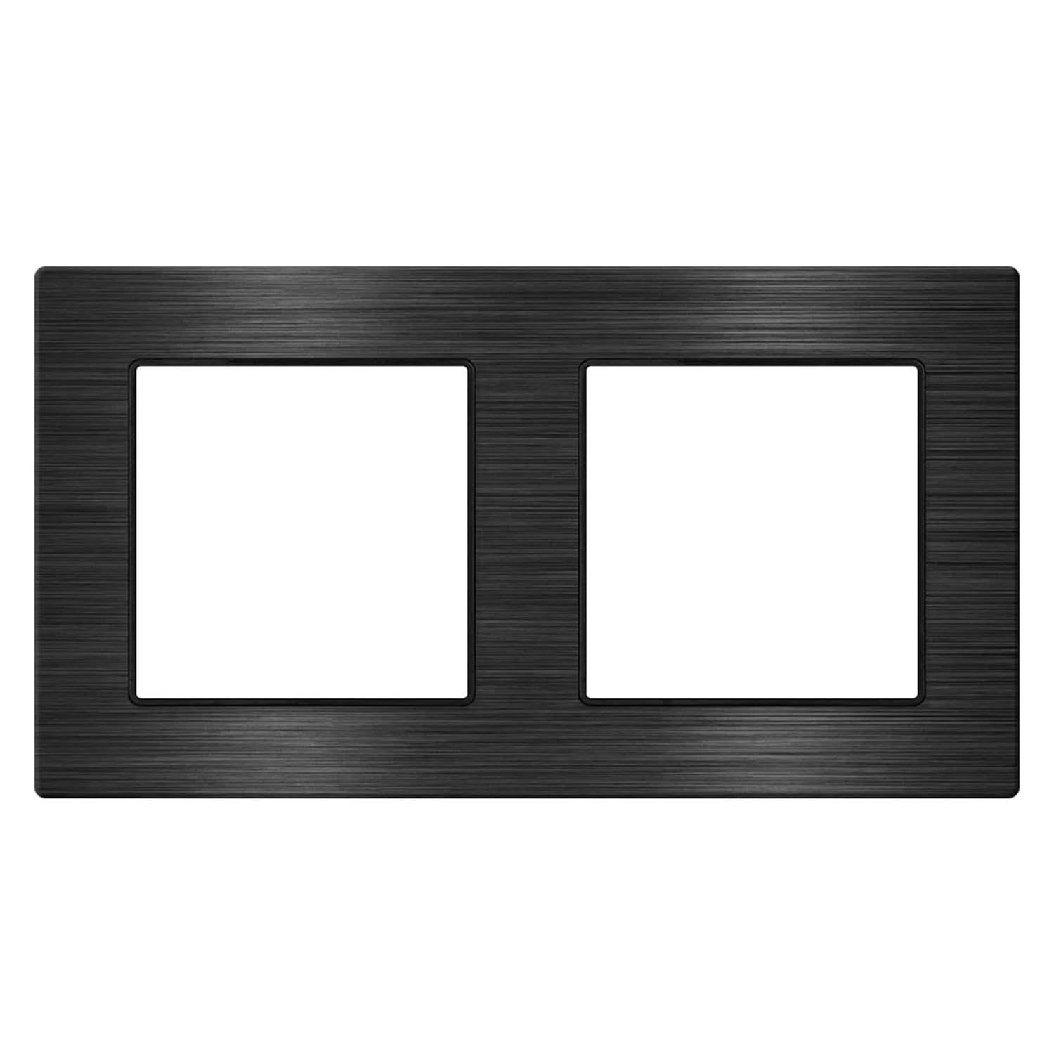 F9 Series Black Aluminum Alloy Panel DIY sockets and switches 220v,French EU Electrical outlets USB Wall Outlet TV rj45(153mm)