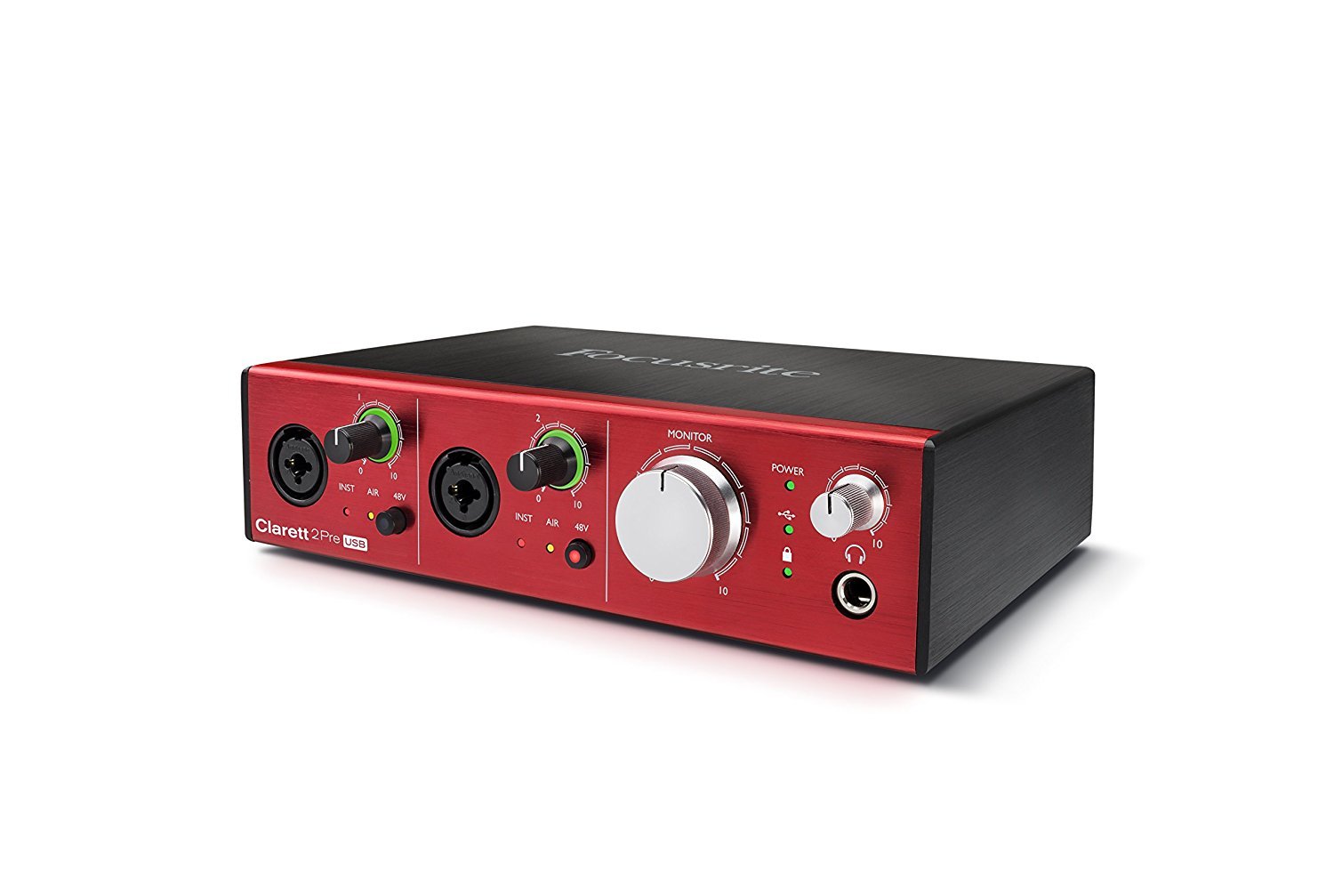 Amazon.co.jp: Focusrite Clarett 2Pre USB 10-In/4-Out