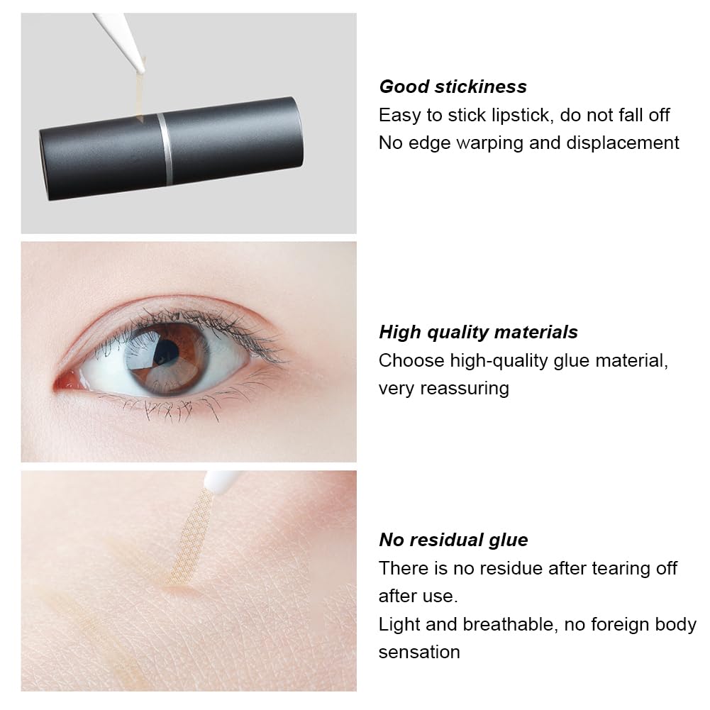 Cintas para Párpados,Cinta de Párpados,Pegatinas de Párpados Dobles,Cinta para Párpados Caidos,Pegatinas de Doble Párpado,Eyelid Tape,Double Eyelid Stickers,Párpados de Instante Levantar (360 Piezas)