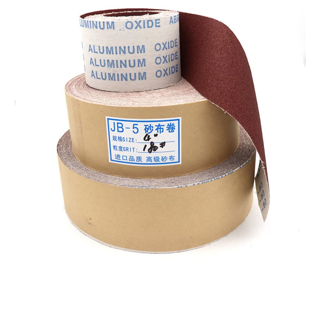 1-20M tela de esmeril suave 80 120 150 180 240 320 400 600 rollo de papel de lija de grano para muebles, pulido de Metal, 400,20 metros