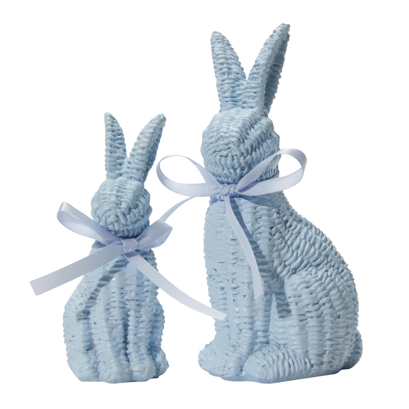 Lapin de Pâques décoratif en statue esthétique pour étagère salon et chambre