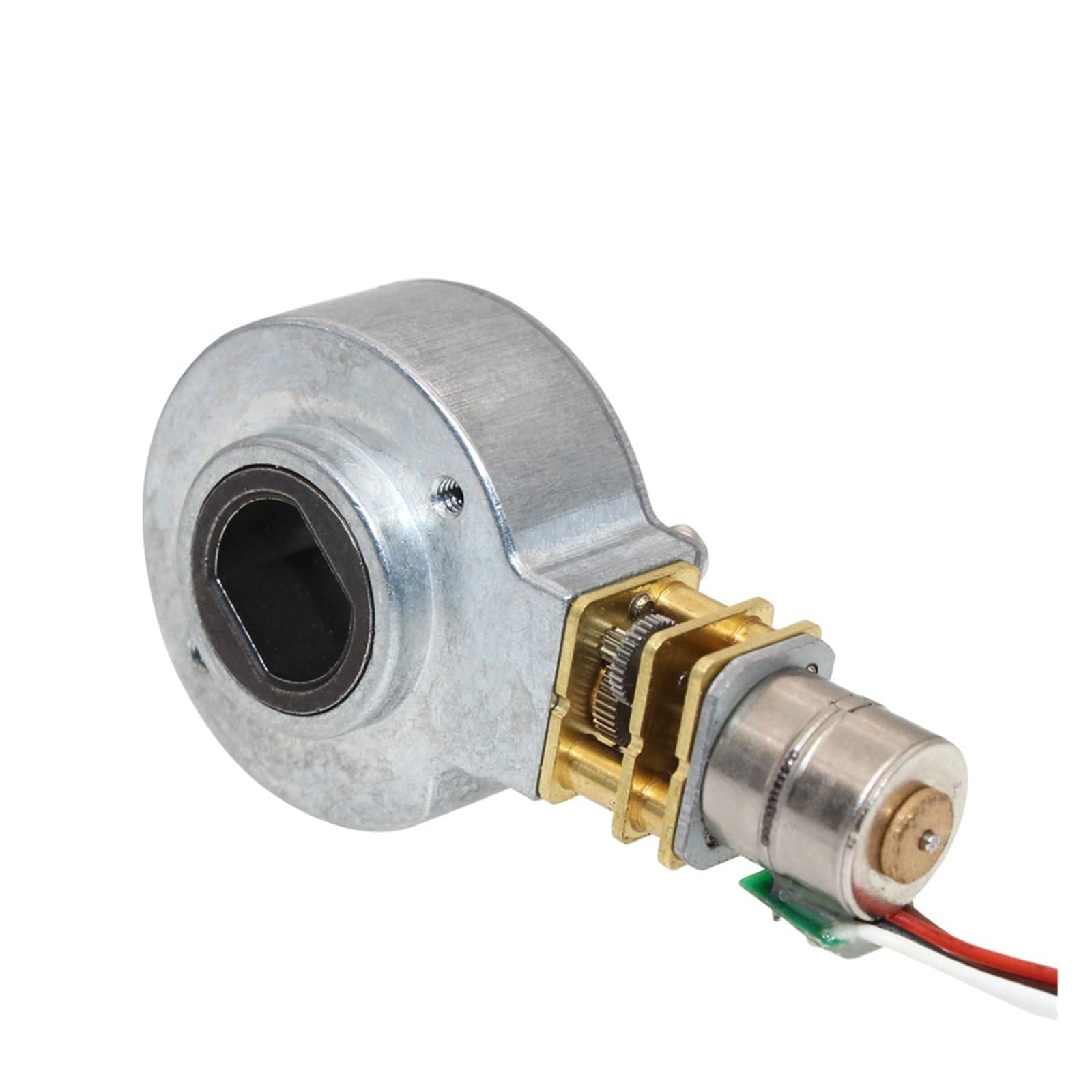 CHS-GM29-10BY 29mm DC 5V mini sin escobillas DC 10by paso a paso motor de velocidad variable de dos etapas relación 50/100 (Size : Ratio 100)