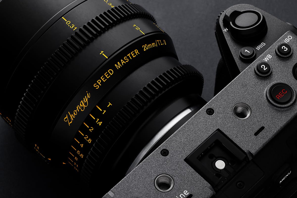 Amazon.co.jp: 中一光学 SPEEDMASTER CINEMA 20mm T1.0 S35 ニコンZ