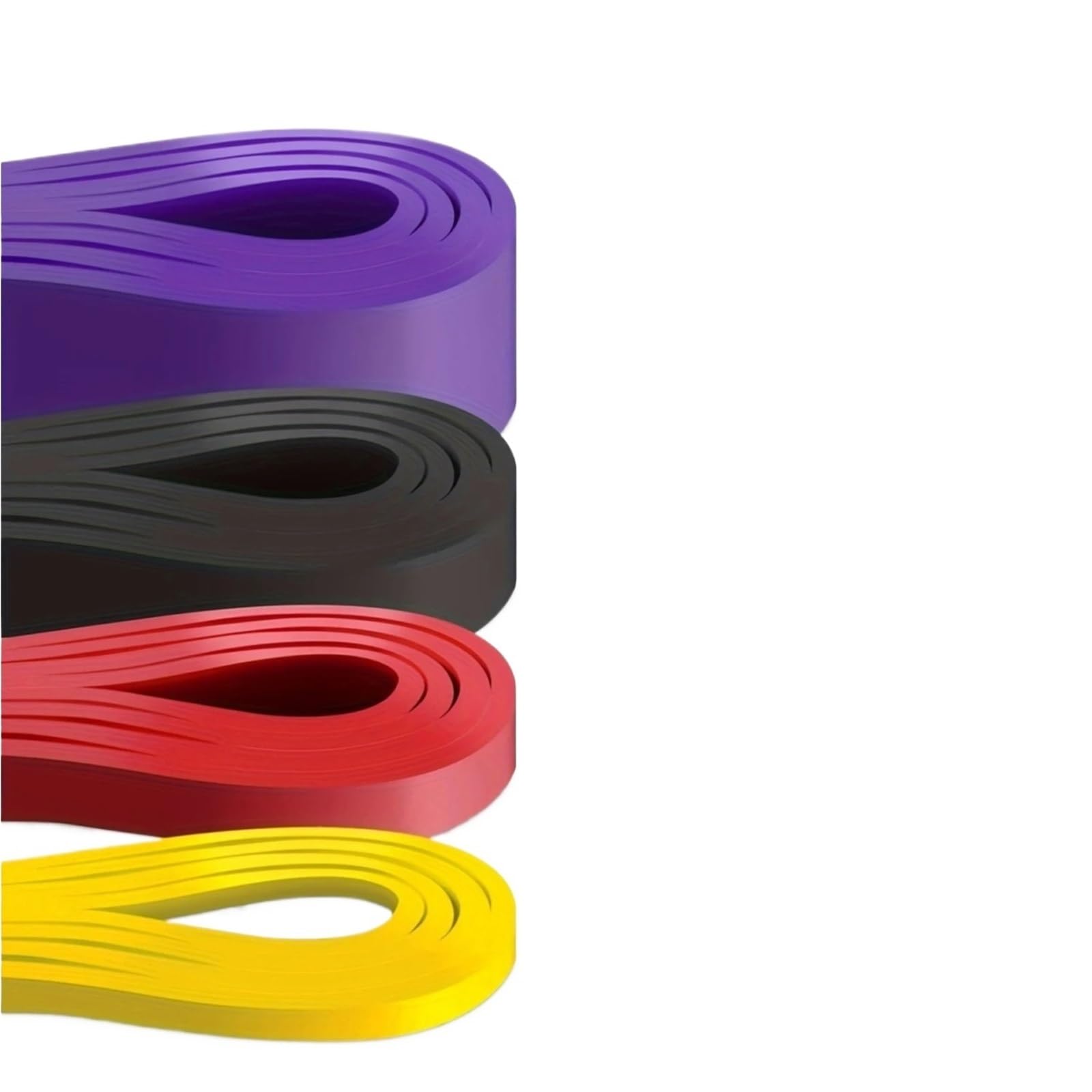 FitnessbäNder 1-teiliges Stapelbares Tension-TPE-Widerstandsband-Set | For Heimgymnastik, Muskelkraft, Körperdehnung, Yoga