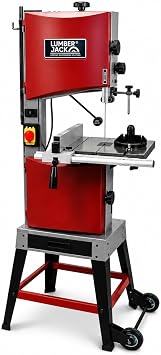 Lumberjack 10" Professional Bandsaw Band Saw 375W Induction Motor 230V