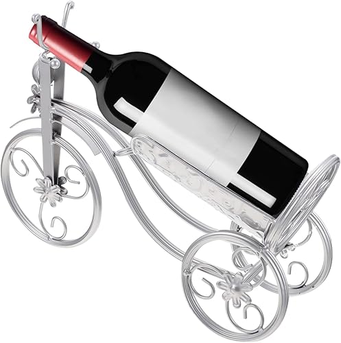 Miniatura 6 de Ciieeo 2 Pcs Wine Rack Funny Wine Bottle Holder Bike Wine Holder Bike Wine Metal Rack Wine Storage Rack Wine Storage Holder Wine Holder Stand