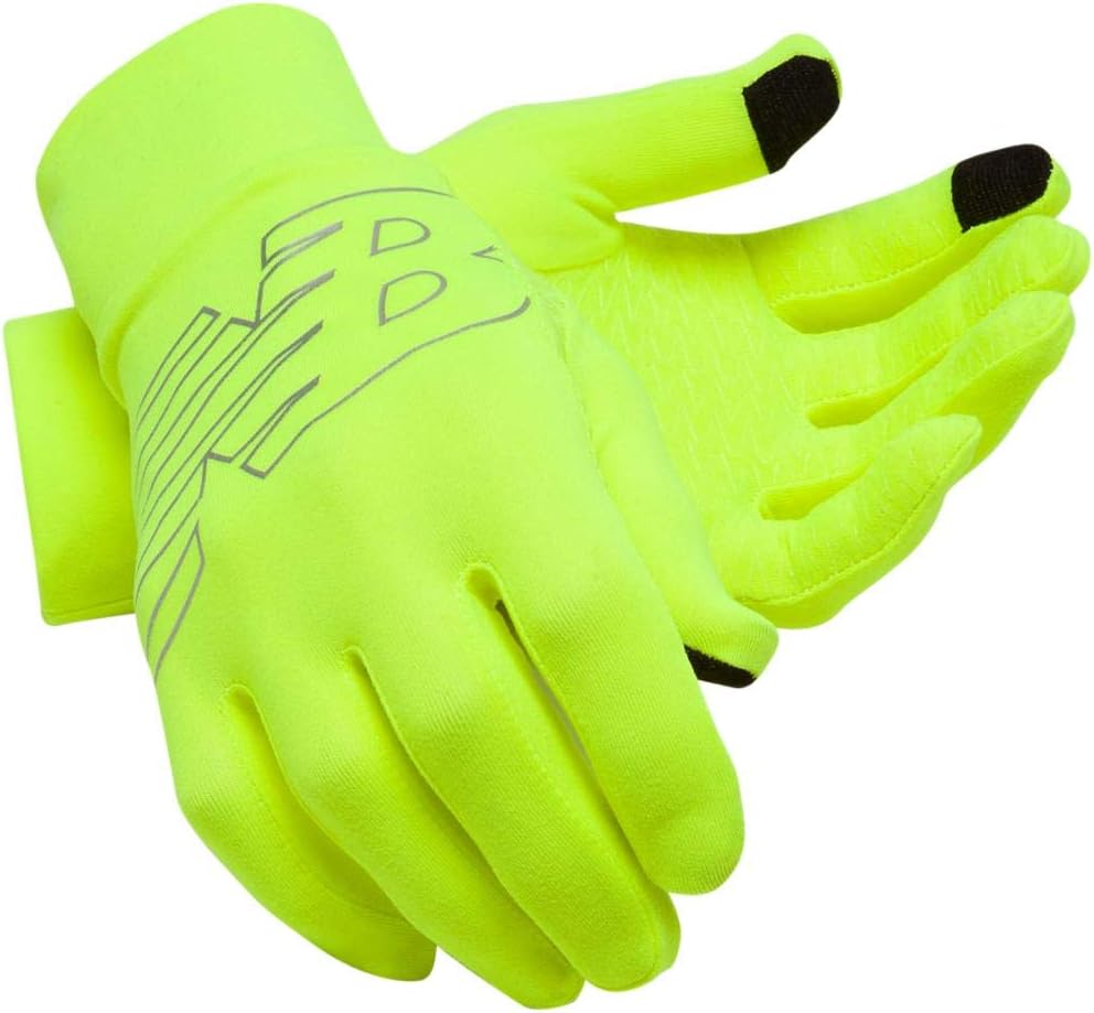 New Balance Lightweight Warm Touch Screen Running Gloves Winter Gloves Non-Slip Gloves for Men Women