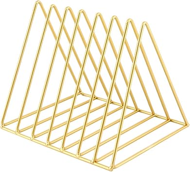 LP Vinyl Record Storage Rack Metal Iron Desk Folder Organiser Shelf Suitable For 8-inch, 10-inch And 12-inch Records