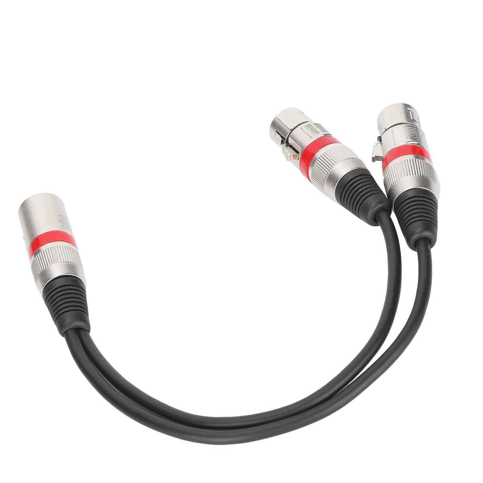 XLR Męski do Podwójnego XLR żeńskiego Kabel Y, 0,