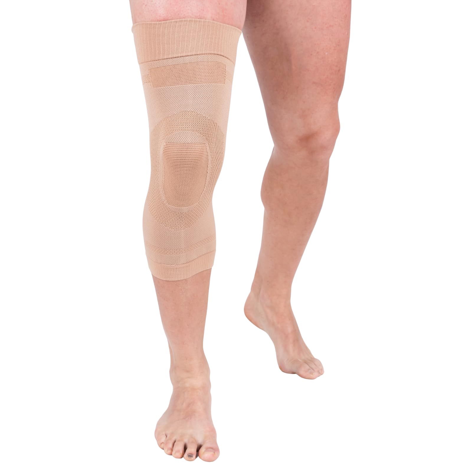 Medilast Rodillera Anatómica Bielástica Sujeción Suave y Precisa – Para Artrosis, Artritis y Rehabilitación – Uso Diario – Color Beige