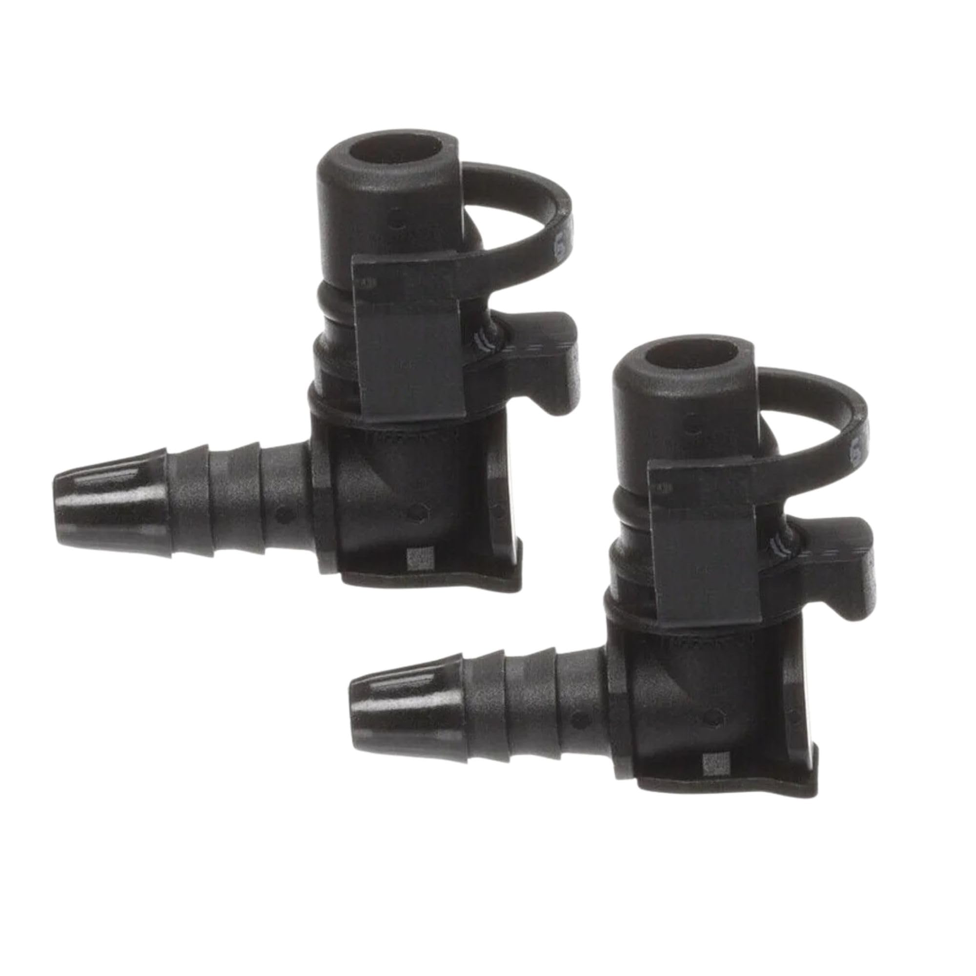2pcs Petrol Water Housing Hose Pipe Connector 55354565 for Vauxhall Mokka 1.4