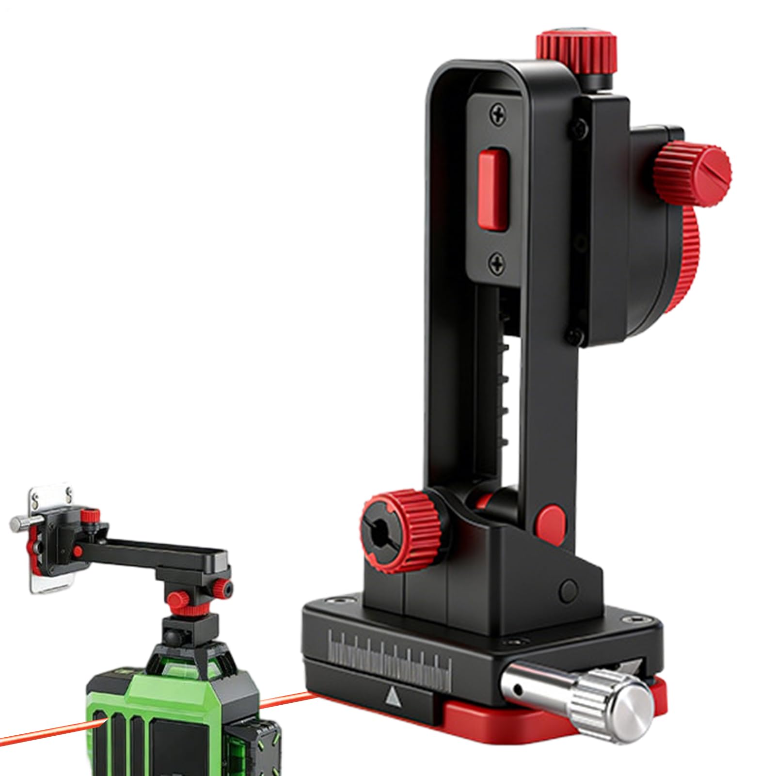 Support magnétique pour niveau à bulle rotatif pour règle de mesure