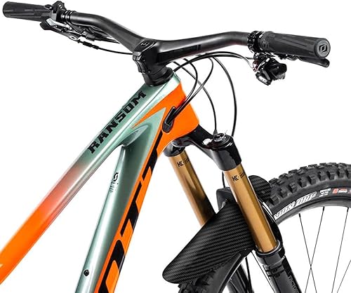 Miniatura 6 de Mountian - Guardabarros para bicicleta, 2 unidades, guardabarros delantero y trasero, juego de guardabarros de bicicleta de montaña, guardabarros