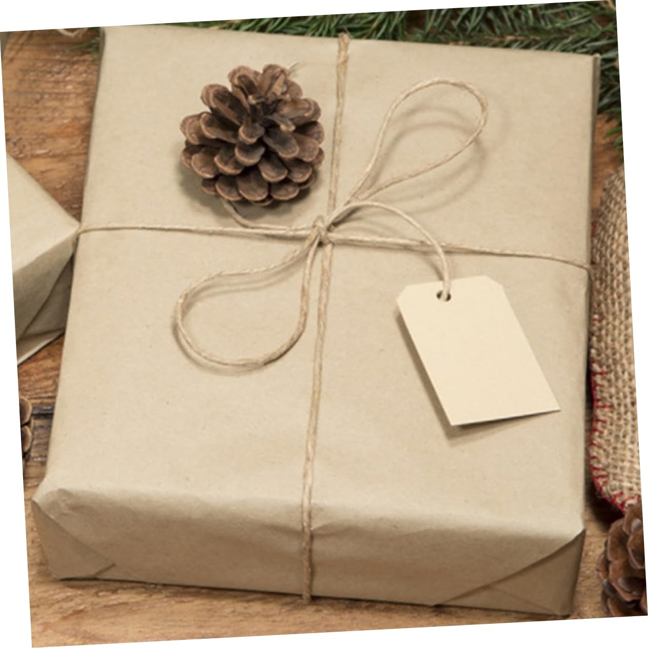 HAPINARY Geschenkpapier Rollen Braun 2 Stück Diy Verpackungspapier Zum Geburtstag Bastelprojekte Kreativ Gestalten Sicheres Papiermaterial Leicht Schneiden Schlicht