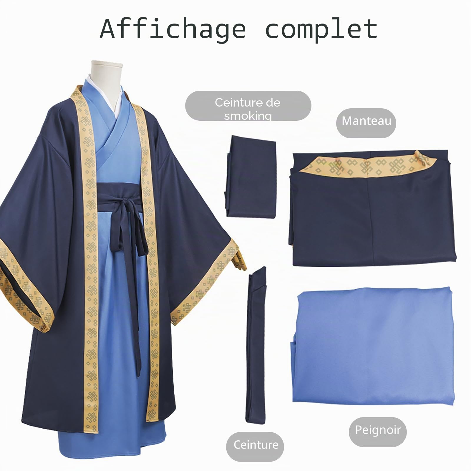 Maomao/Jinshi Costume de cosplay, Anime, Hanfu, pour adulte, pour cosplay, Halloween, carnaval, fête
