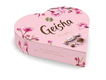 Fazer Geishaミルクチョコレート４個セット 各270g Fazer Geisha Milk Chocolate w/ Hazelnut Box, 4 Pack – Touch