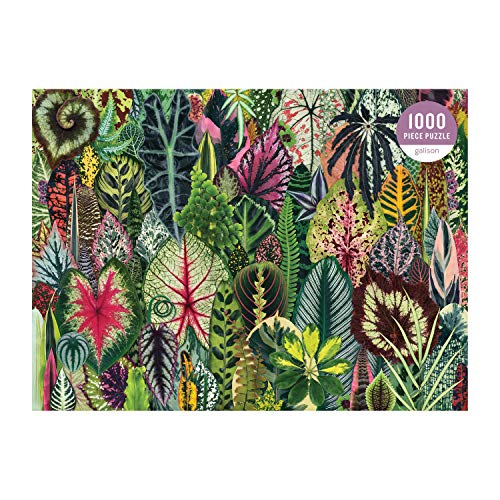 Galison Houseplant Jungle 1000 Piece Puzzle for Toddler