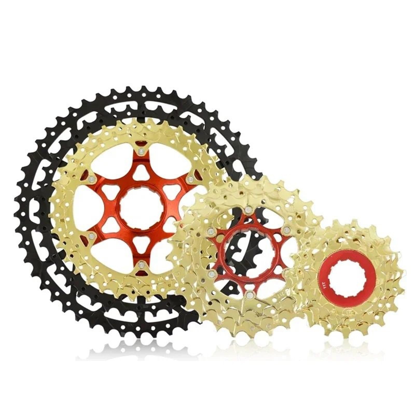 Volante de inercia para Cassette de Bicicleta de 11/12 velocidades, 11-50 Dientes, piñón de Cassette MTB, Piezas Doradas Cassette para Bicicletav Cassettes Y PiñOnes para
