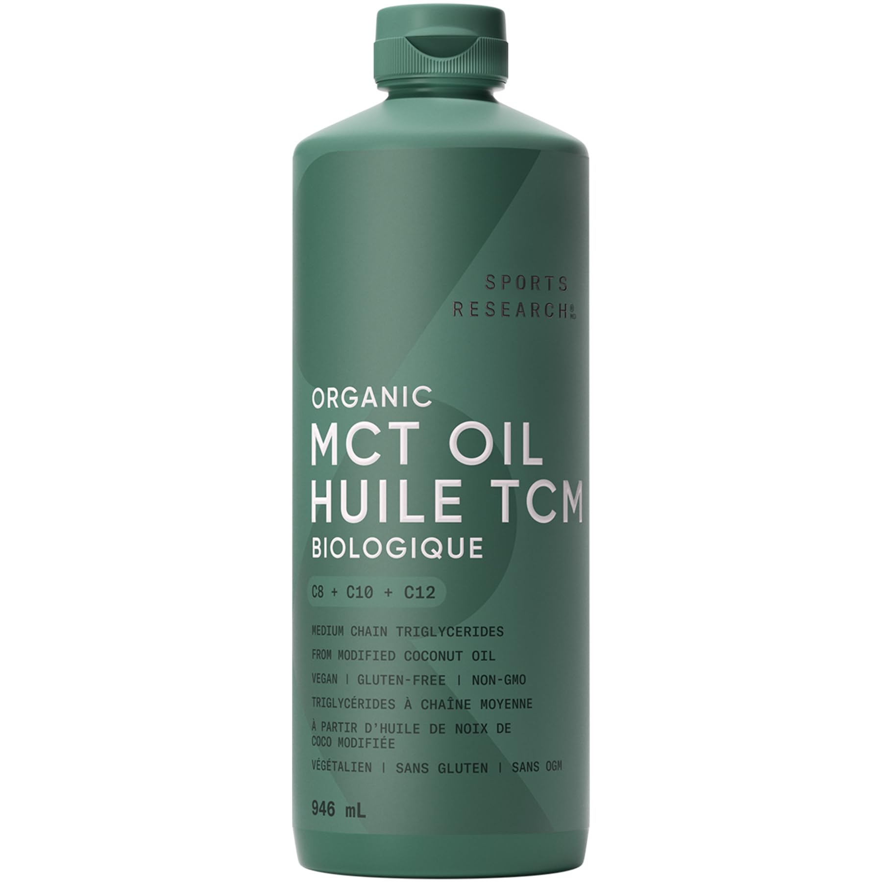 MCT OIL Acid Fatty - Coconuts Organic from Oil MCT Keto Research Sports 400ml×8 調味料・料理の素・油