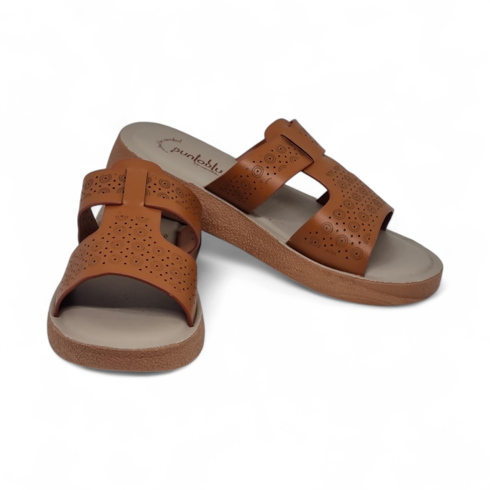 Puntoblu Womens Double Strap Slip-On Chappals (ST06) (Tan, UK Footwear Size System, Adult, Women, Numeric, Medium, 5) (B0DDJP4Q79) Amazon Price History, Amazon Price Tracker